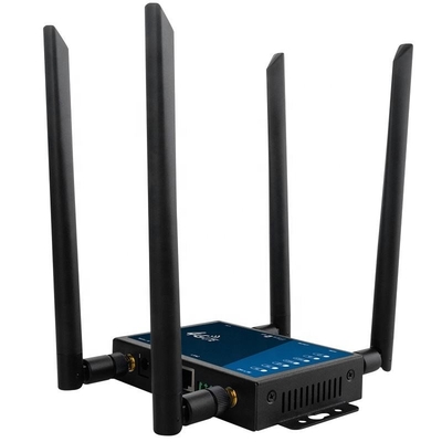 Industrial WiFi Router 4G LTE Unlocked Detachable Antennas SMA Port SIM Card Slot Easy Setup Plug Play Wireless